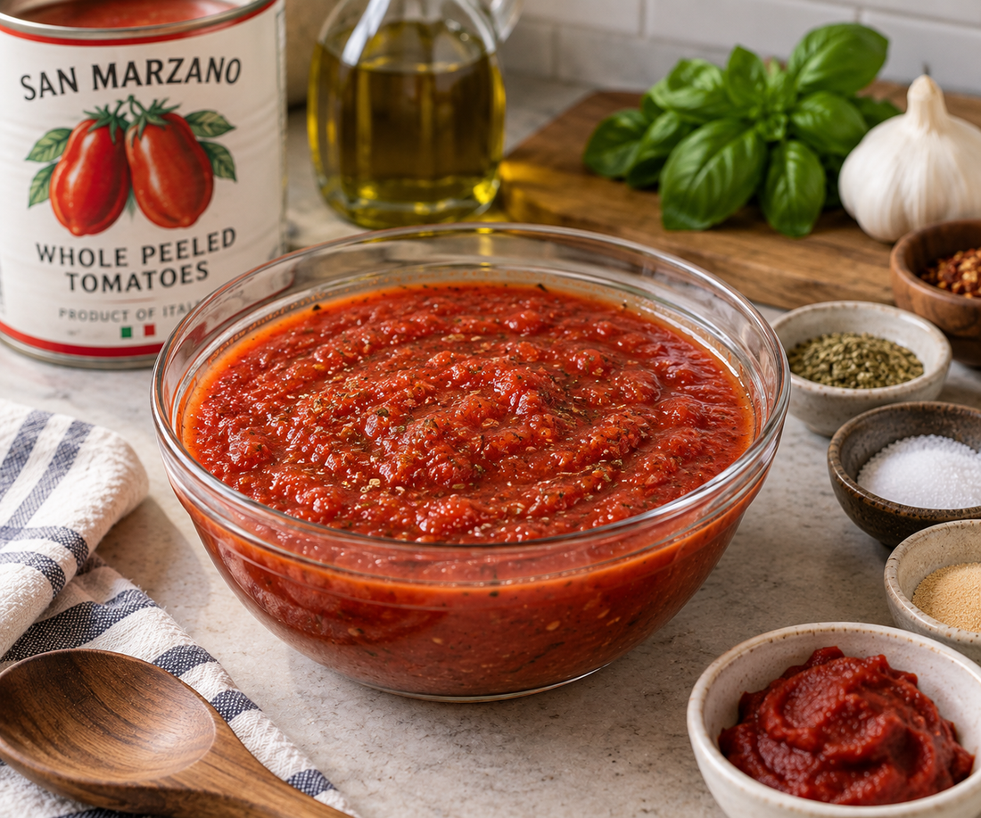 The Perfect New York Style Pizza Sauce