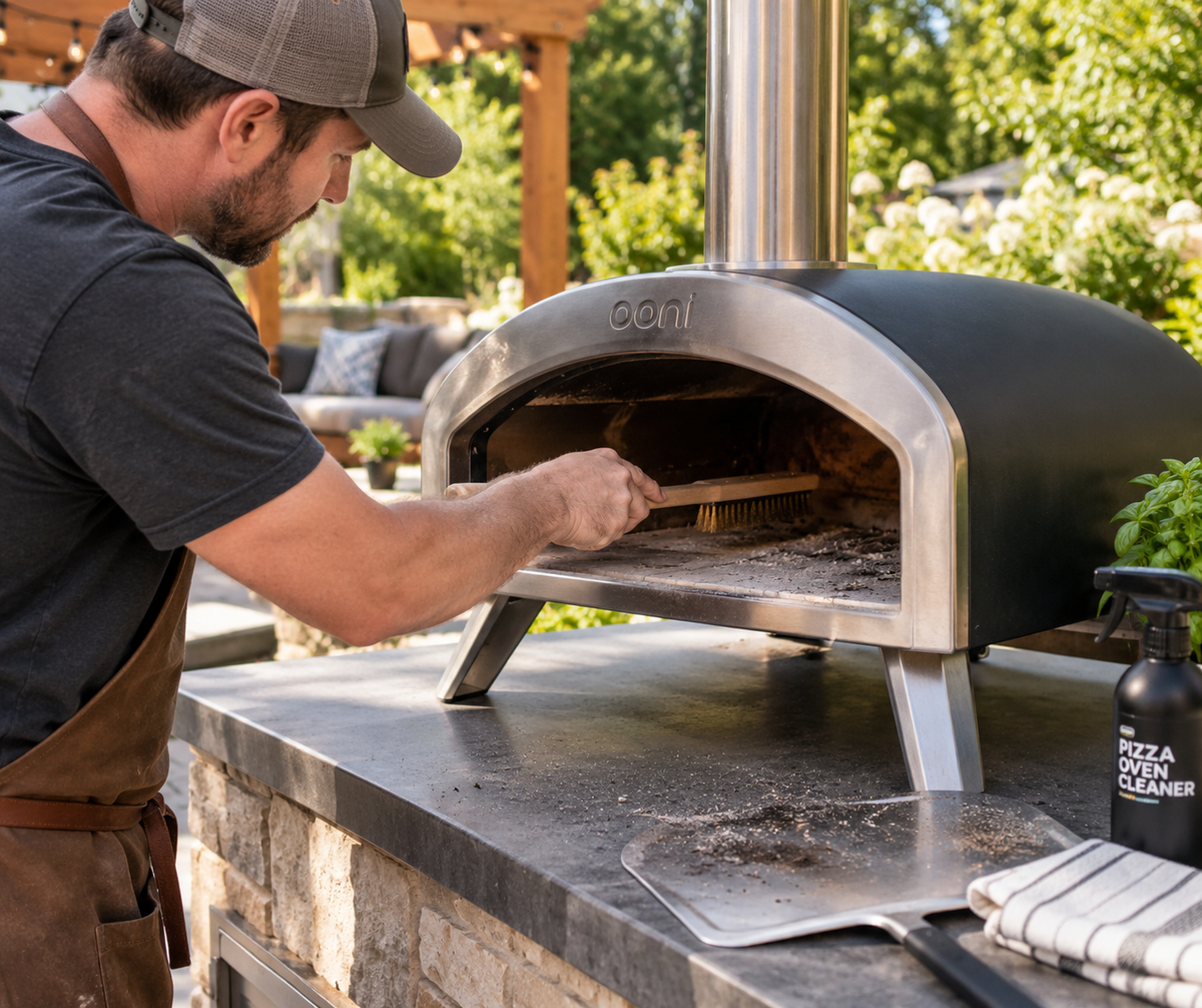 How To Properly Clean and Maintain An Outdoor Pizza Oven
