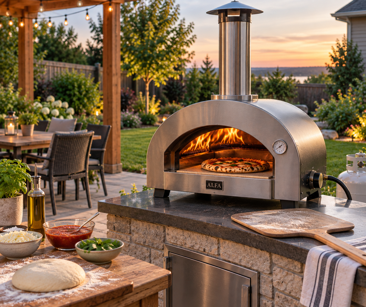 Beginner's Guide To Using A Gas-Fired Pizza Oven